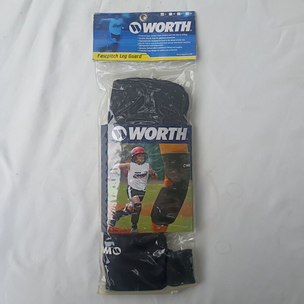 WORTH YOUTH Fastpitch Sliding Leg Guard (Pad) W604847 Size YS/YM MSRP $15
